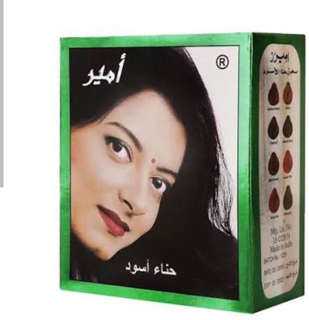 حنا هندی مشکی امیر (شش عددی)